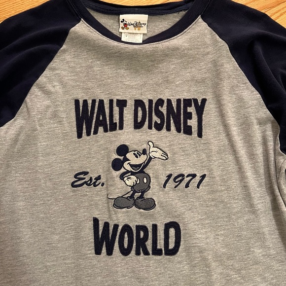 Disney Parks Mickey Baseball Tee - Picture 1 of 5